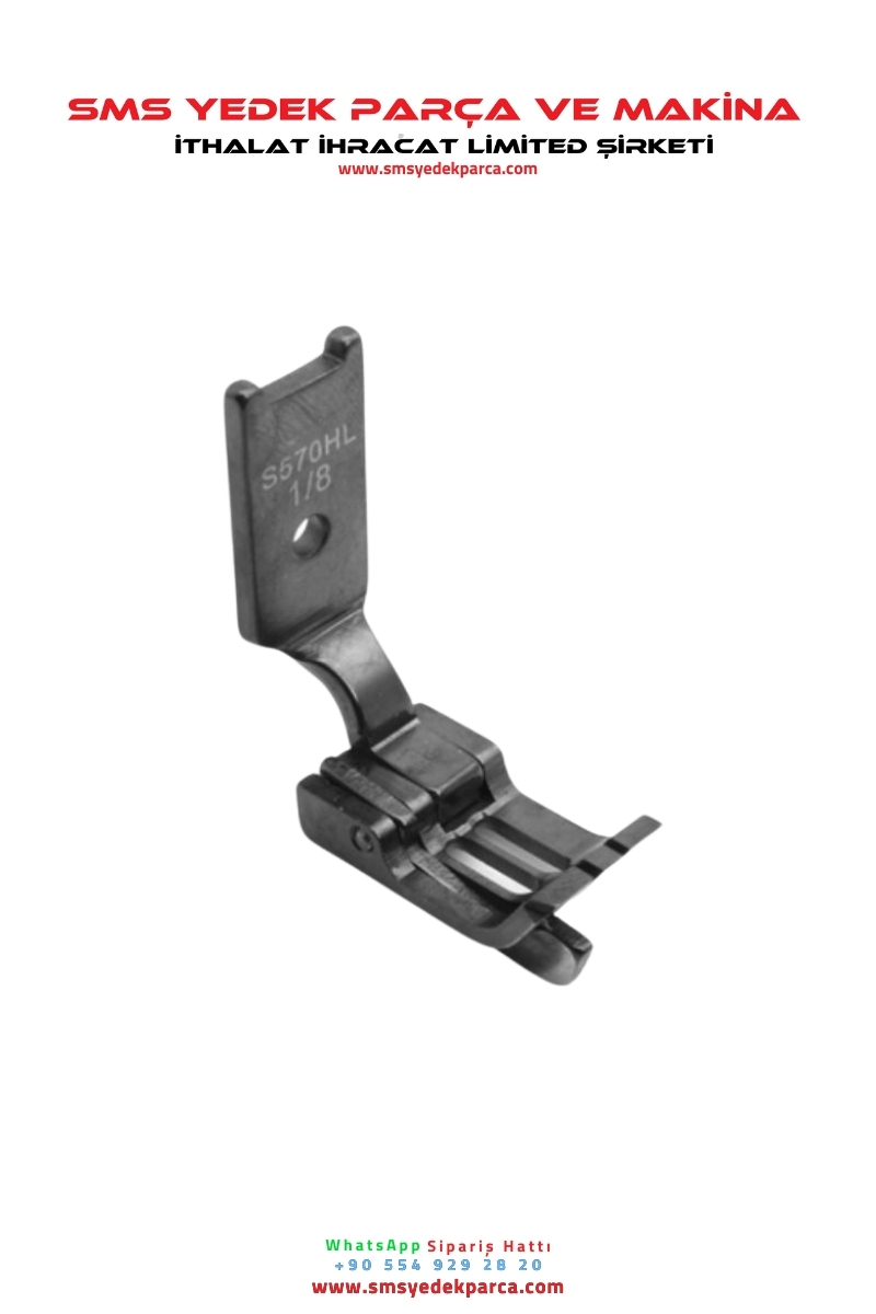 S570HL 1/8X1/16 | 875 brother çiftiğne özel ayak 1/8